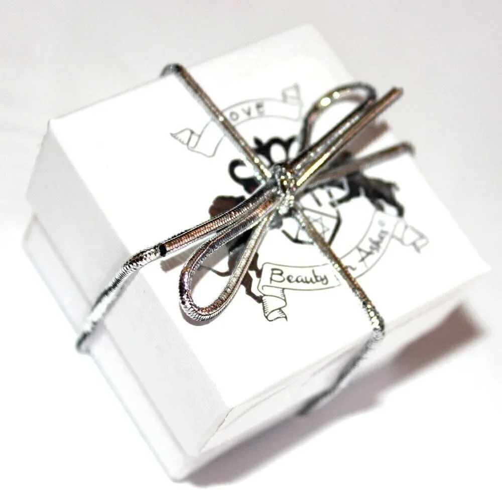 Women Girls Cubic Zirconia Sterling Silver CZ Open Heart Love Dainty Ring 6.5 - Picture 3 of 4